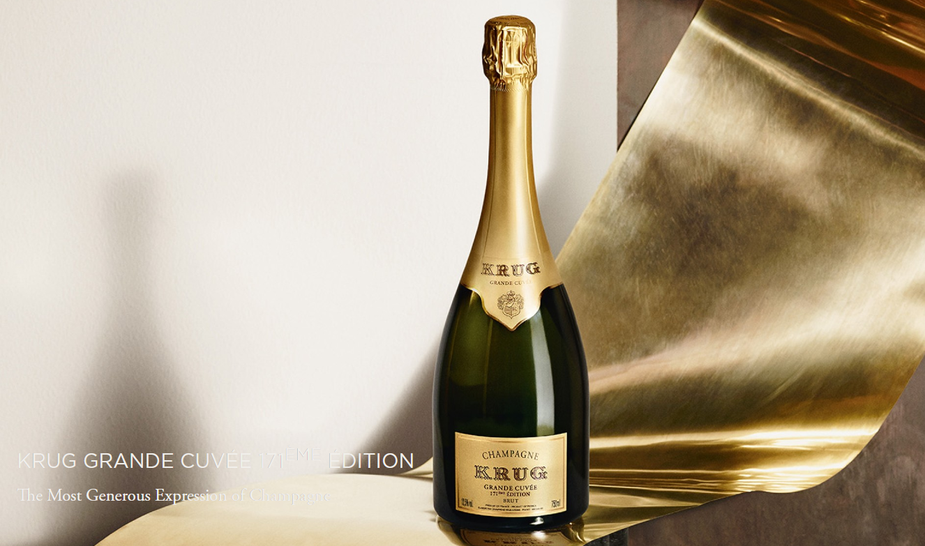 N.V. 4【未開栓】KRUG GRANDE CUVEE 171EME EDITION BRUT 12.5％ 750ml