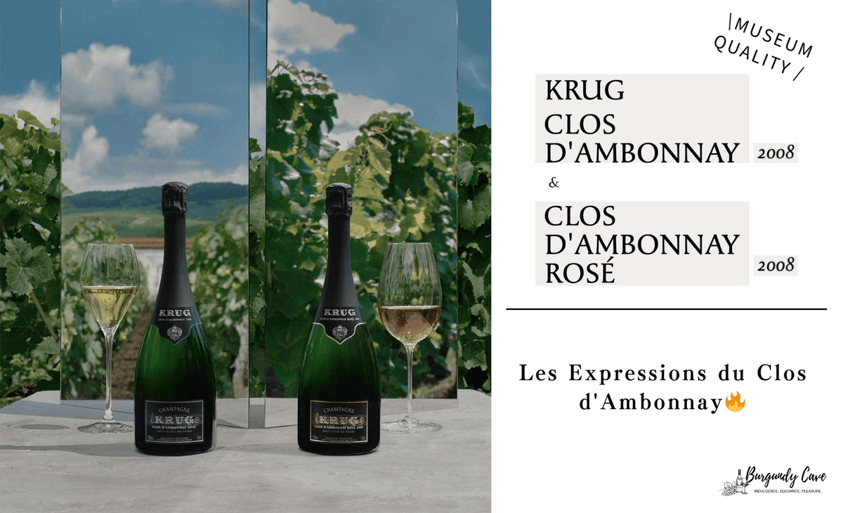 Museum-quality Assortment Case: 2008 Krug Les Expressions du Clos