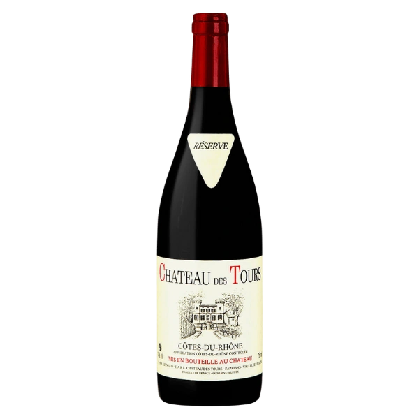 Chateau des Tours Cotes du Rhone Rouge Reserve 2016 (1*75cl)