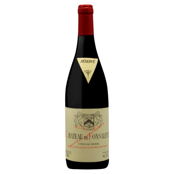 Chateau de Fonsalette Cotes du Rhone Rouge 1999 (1*75cl)