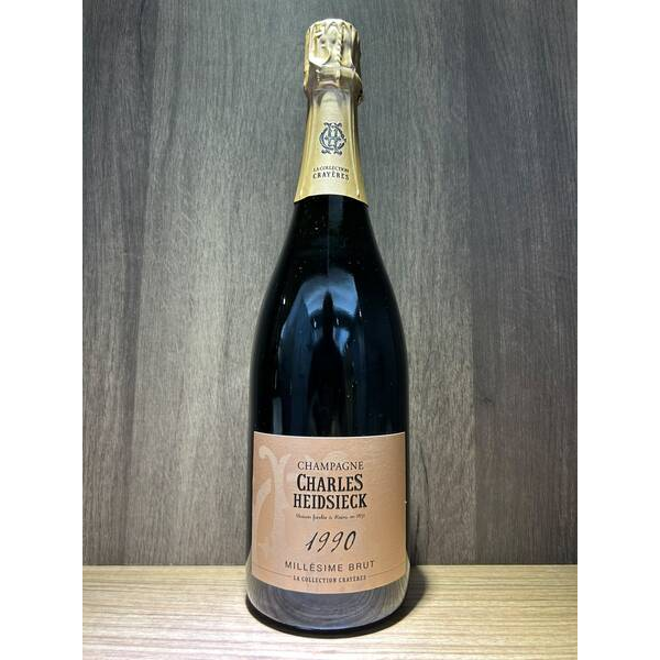 Charles Heidsieck La Collection Crayeres (Disgorged in 2021, OWC1) 1990 (1*75cl)