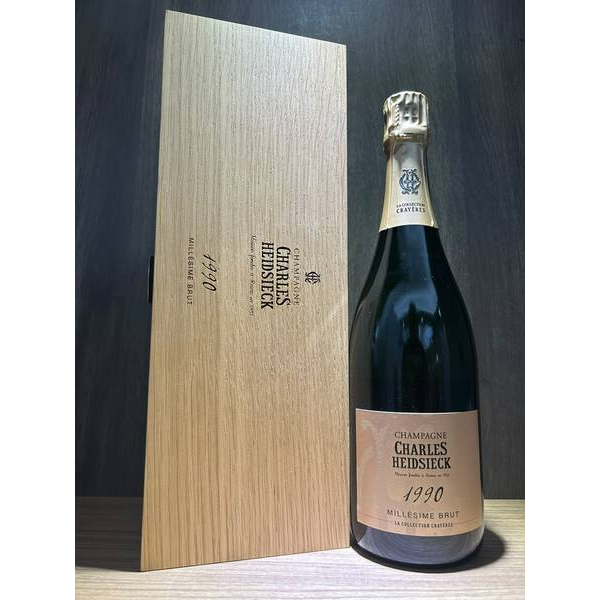 Charles Heidsieck La Collection Crayeres (Disgorged in 2021, OWC1) 1990 (1*75cl)