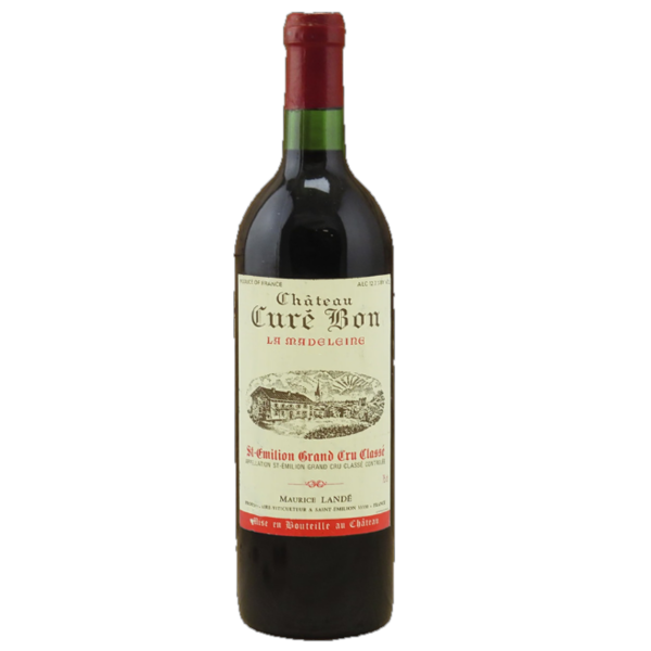Cure Bon la Madeleine Saint-Emilion Grand Cru (Closed from 2000) 1985 (1*75cl)