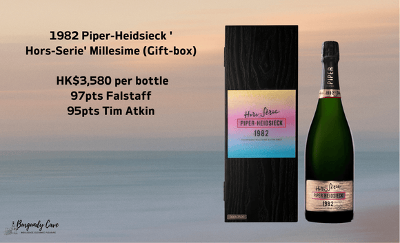 1982 Piper-Heidsieck 'Hors-Serie': A P3 Style Champagne with Prolonged 40 years Aging