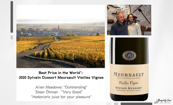2020 Sylvain Dussort Meursault VV,