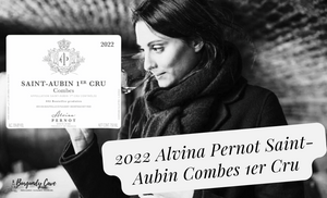 "I could imagine finishing this far too quickly!" NM, 2022 Alvina Pernot Saint-Aubin Combes 1er Cru