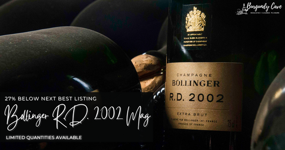 27% Below Next Best Listing! Bollinger R.D. 2002 Mag, Limited Quantities Available