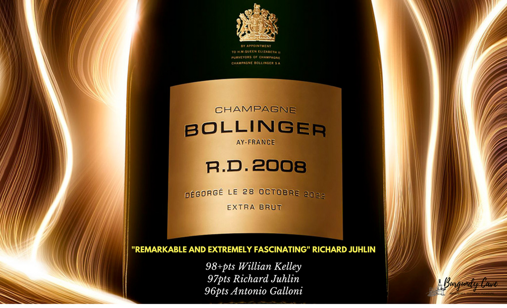Just Arrived, Bollinger R.D. 2008, "remarkable and extremely fascinating" Richard Juhlin