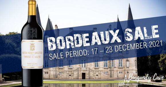 BORDEAUX SALE, One Week Only! Incl. Reds, Whites & Sauternes fm HK$200/Bt+