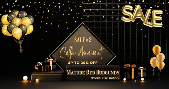 Burgundy Cave Cellar Movement Sale#2 - Mature Red Burgundy, up to 20% off