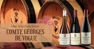 From Musigny Younger Vines: Our Selection from Comte Georges de Vogue In Stock with Chambolle-Musigny 1er Cru acroess 2000 to 2013