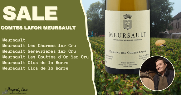 Comtes Lafon Meursault SALE: All Immediately Available, Starting from HK$1,550 per Bottle