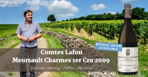 Comtes Lafon Meursault Charmes 1er Cru 2009, “first-rate intensity” Allen Meadows