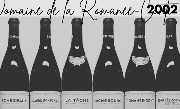 ☀️Typhoon sunburst moment: 2002 DRC Assortment including Romanee-Conti!
