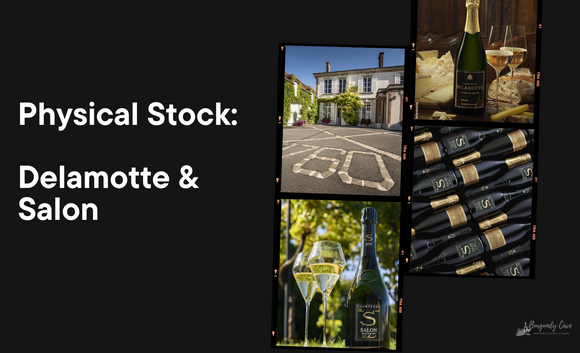 Physical Stock: Delamotte & Salon Champagne