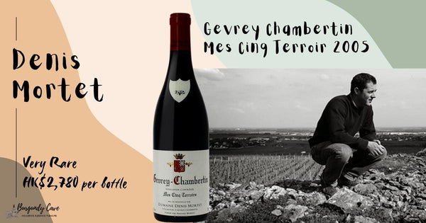 Very Rare: Denis Mortet Gevrey Chambertin Mes Cinq Terroir 2005