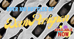 Over 100 bottles of Dom Perignon, All Immediately Available