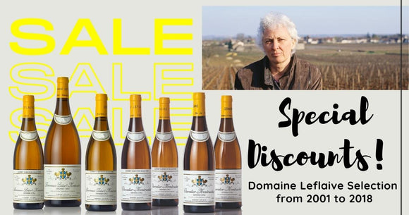 Special Discounts! Domaine Leflaive Selection from 2001 to 2018