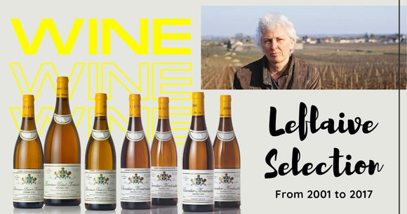 Domaine Leflaive Selection from 2001 to 2017