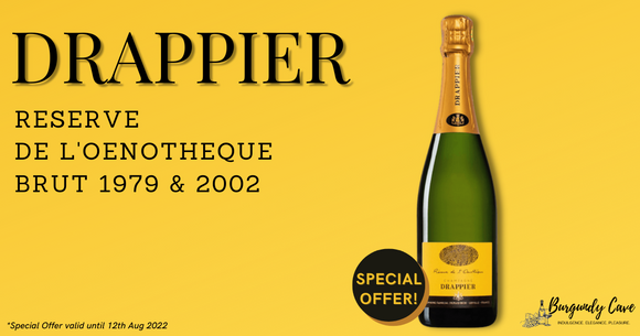 Special Offer! Drappier Reserve de L'Oenotheque Brut 1979 & 1992