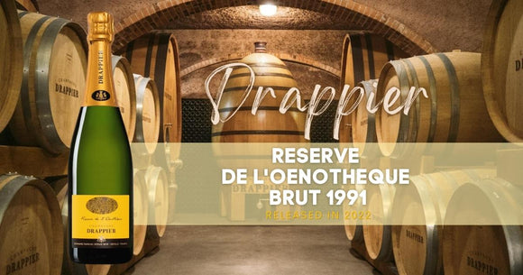 Stock Recommendation: Late Released Drappier Reserve de L'Oenotheque Brut 1991