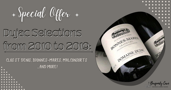 💥SALE! Dujac Selections from 2010 to 2019: Clos St Denis, Bonnes-Mares, Malconsorts, Etc..