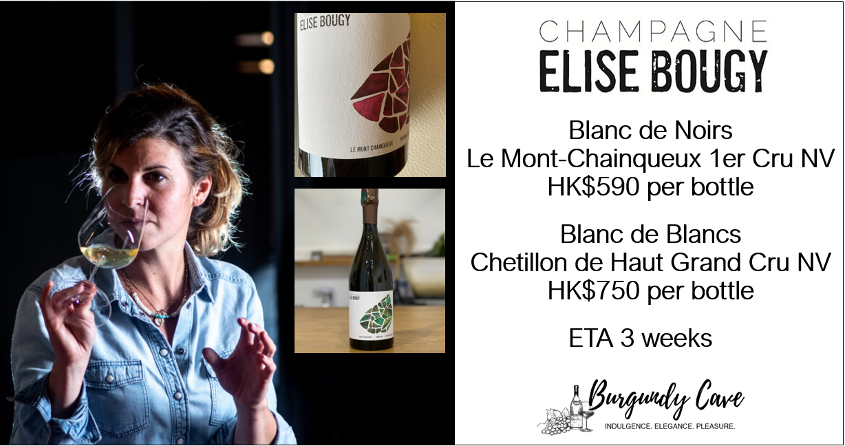 Rare & One To Watch: ELISE BOUGY BdN Le Mont-Chainqueux 1er Cru