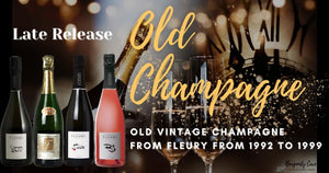 Long Disgorgement! Old Vintage Champagne from Fleury from 1992 to 1999