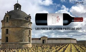 Les Forts de Latour 2017 in Individual Wooden Case, "a classy Les Forts" William Kelley