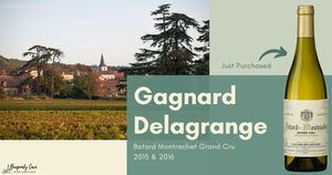 Just Purchased! 2015 Gagnard Delagrange Batard Montrachet at HK$1,980 per Bt