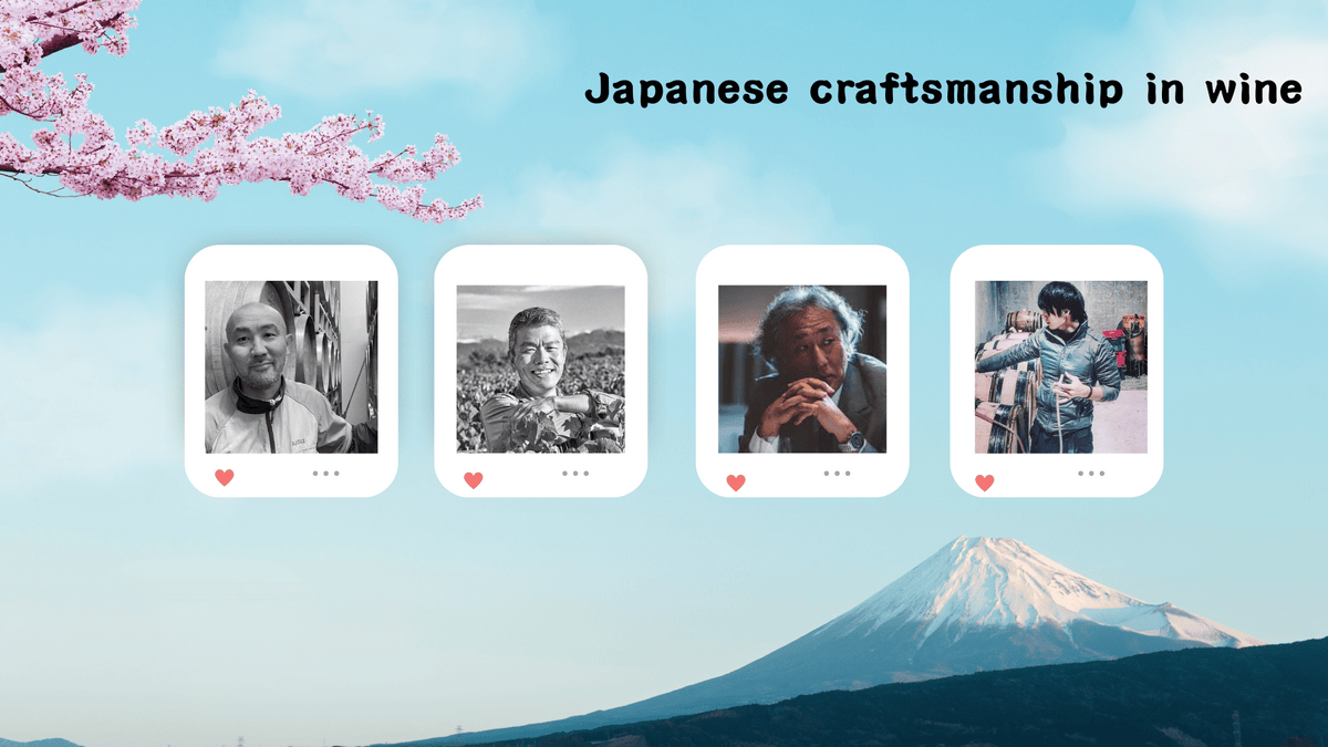 Japanese craftsmanship in wine: Takahiko, Kusuda, Kei Shiogai