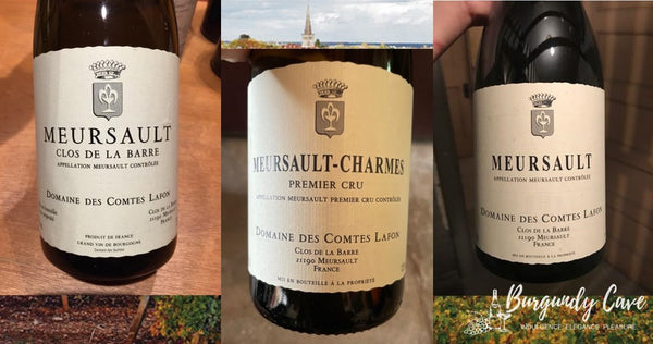 Special Offers on Comtes Lafon Meursault-Charmes, Meursault and Meursault Clos de la Barre