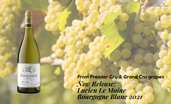 Pre-Arrival Discount: 2021 Lucien Le Moine Bourgogne Blanc from HK$450 per bt