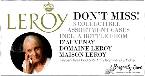 Exciting Release! Ex-Domaine 2021 Leroy Collection Cases Incl. d’Auvenay At Special Prices