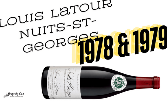 Immediately Available: Rare Old Bottles from Louis Latour, 1978 & 1979 Vintages