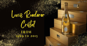 Our Full Offer of Louis Roederer Cristal from 1969 to 2013