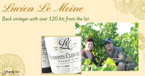 Lucien Le Moine: Back vintages with over 120 bts from the list