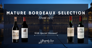 Outstanding Mature Bordeaux Selections from 1957, with Special Discount!