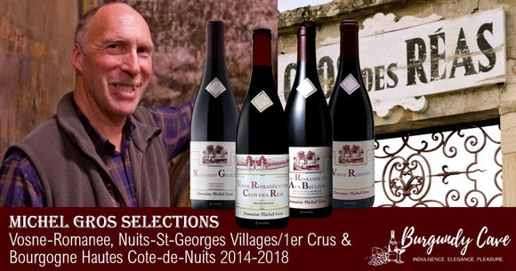 Our Latest Michel Gros Collection: 1er Cru, Village & Bourgogne from 2014 to 2018