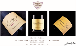 New Additions: Large Formats Vougeraie from 2002 & Musigny Grand Cru 2012