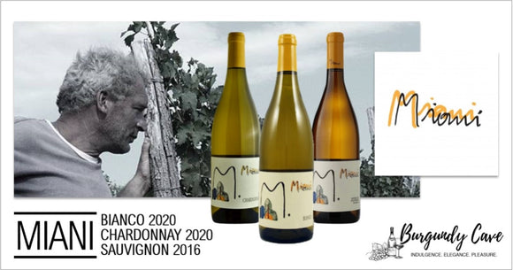 One of the Very Best Italian Whites: MIANI Bianco, Chardonnay & Sauvignon 2020 fm HK$720/Bt