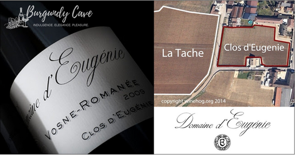 Neighbouring La Tache: 2009 & 2010 Domaine d'Eugenie Vosne-Romanee Clos d'Eugenie