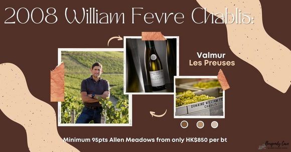 95pts Allen Meadows! Mature and Ready-to-drink Chablis Grand Cru from only HK$850 per Bt
