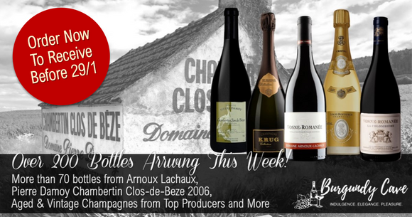 Don't Miss! More than 200 Bottles of New Arrivals This Week Incl. Arnoux-Lachaux, Pierre Damoy...