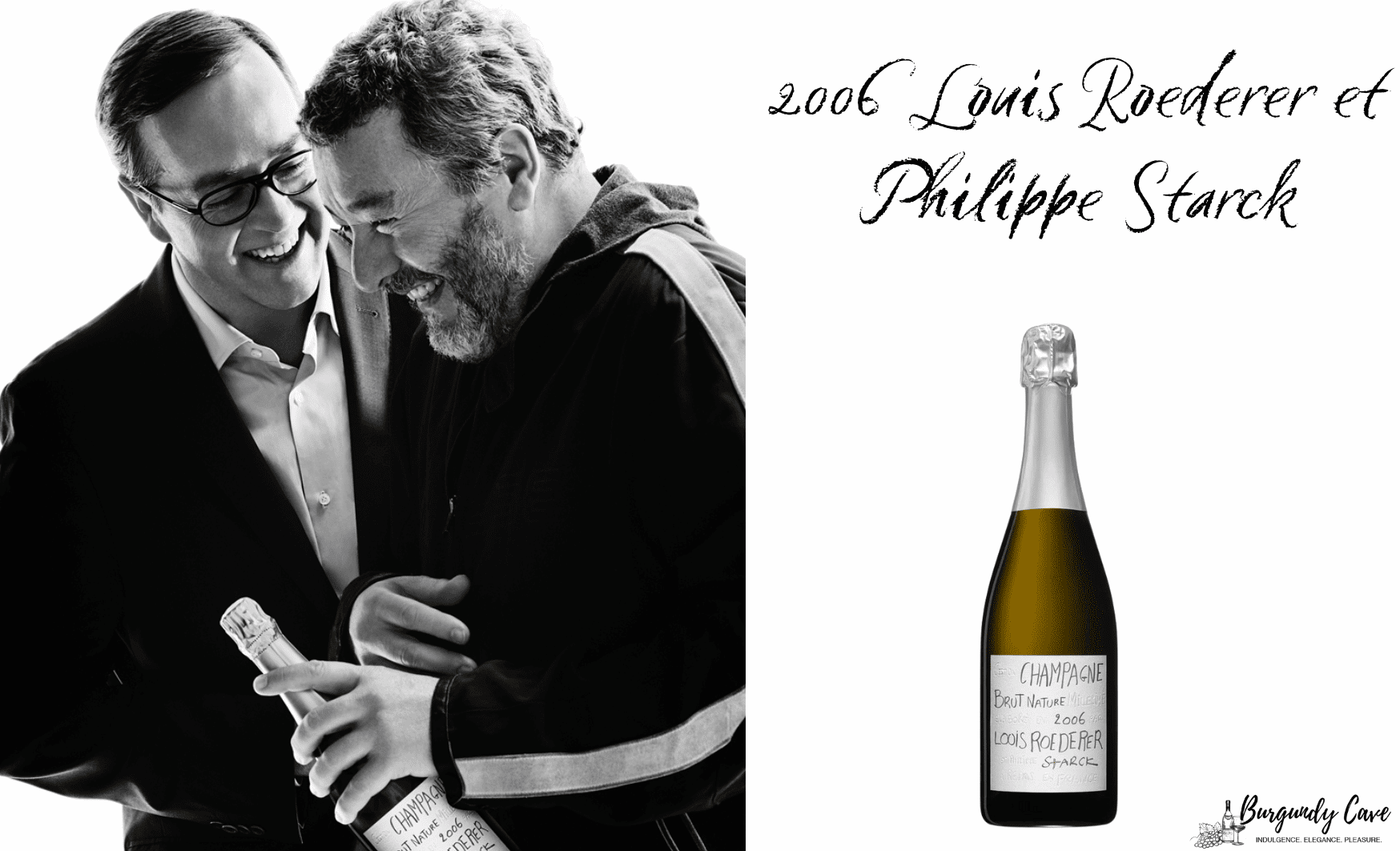 未開栓：ルイ ロデレール ブリュット ナチュール 2006 スタルク シャンパン First Vintage, 2014 Disgorged Louis Roederer Philippe Starck Brut