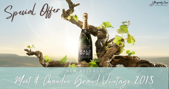 🥂Immediately Available, New Release: Moët & Chandon Grand Vintage 2015 from HK$395 per Bt