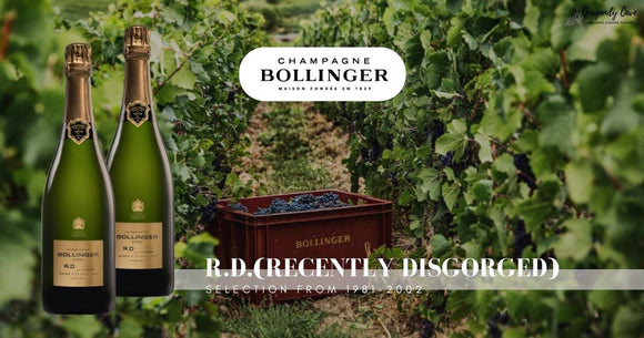 Bollinger R.D.(Recently Disgorged): Selection from 1981-2002