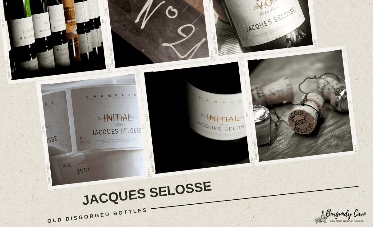 From $3,980 per Bt, Early Disgorged Bottles of Jacques Selosse Initial ...