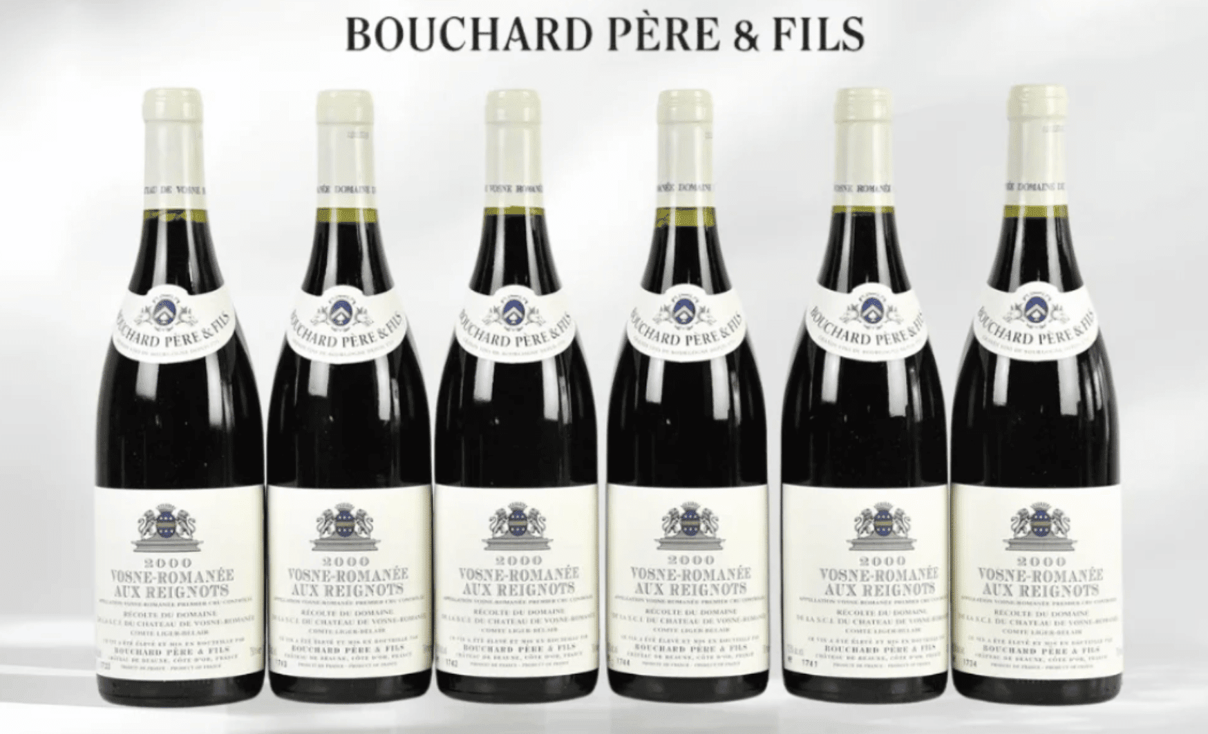 Historic Vosne-Romanée: Bouchard Père & Fils Aux Reignots 2000