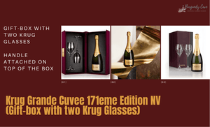 🥂With Krug Champagne Glasses, Krug Grande Cuvee 171eme Special Gift-Boxes